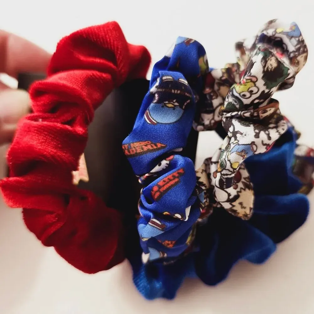 NWT My Hero Academia X Hello Kitty And Friends Scrunchie Set